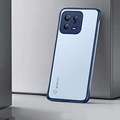 Handyhülle Hülle Crystal Hartschalen Tasche Schutzhülle H03 für Xiaomi Mi 13 5G Blau