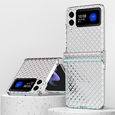 Handyhülle Hülle Crystal Hartschalen Tasche Schutzhülle H04 für Samsung Galaxy Z Flip3 5G Klar