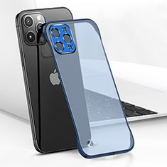 Handyhülle Hülle Crystal Hartschalen Tasche Schutzhülle H05 für Apple iPhone 13 Pro Blau