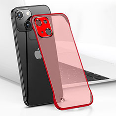 Handyhülle Hülle Crystal Hartschalen Tasche Schutzhülle H05 für Apple iPhone 13 Rot