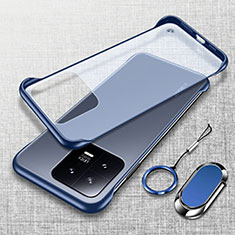Handyhülle Hülle Crystal Hartschalen Tasche Schutzhülle H05 für Xiaomi Mi 13 5G Blau