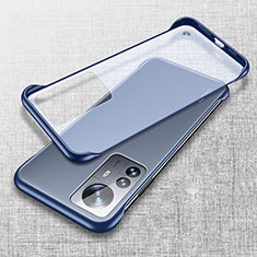 Handyhülle Hülle Crystal Hartschalen Tasche Schutzhülle H07 für Xiaomi Mi 12 5G Blau