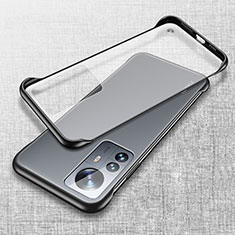 Handyhülle Hülle Crystal Hartschalen Tasche Schutzhülle H07 für Xiaomi Mi 12 5G Schwarz