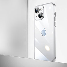 Handyhülle Hülle Crystal Hartschalen Tasche Schutzhülle QC2 für Apple iPhone 13 Silber