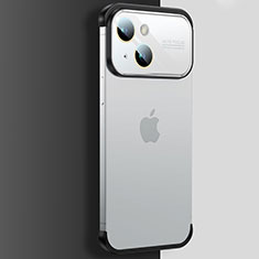 Handyhülle Hülle Crystal Hartschalen Tasche Schutzhülle QC4 für Apple iPhone 14 Silber