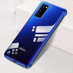 Handyhülle Hülle Crystal Hartschalen Tasche Schutzhülle S01 für Huawei Honor V30 Pro 5G Blau