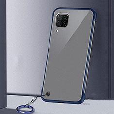 Handyhülle Hülle Crystal Hartschalen Tasche Schutzhülle S01 für Huawei P40 Lite Blau