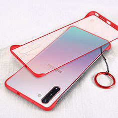 Handyhülle Hülle Crystal Hartschalen Tasche Schutzhülle S01 für Samsung Galaxy Note 10 5G Rot