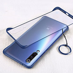 Handyhülle Hülle Crystal Hartschalen Tasche Schutzhülle S01 für Xiaomi Mi A3 Blau