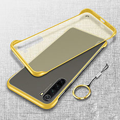 Handyhülle Hülle Crystal Hartschalen Tasche Schutzhülle S01 für Xiaomi Redmi Note 8 Gelb
