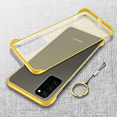 Handyhülle Hülle Crystal Hartschalen Tasche Schutzhülle S02 für Huawei Honor V30 Pro 5G Gelb