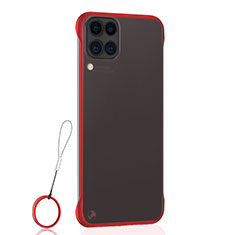 Handyhülle Hülle Crystal Hartschalen Tasche Schutzhülle S02 für Huawei P40 Lite Rot