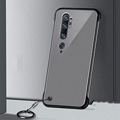 Handyhülle Hülle Crystal Hartschalen Tasche Schutzhülle S02 für Xiaomi Mi Note 10 Schwarz