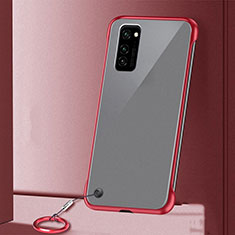 Handyhülle Hülle Crystal Hartschalen Tasche Schutzhülle S03 für Huawei Honor V30 5G Rot