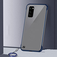 Handyhülle Hülle Crystal Hartschalen Tasche Schutzhülle S03 für Huawei Honor V30 Pro 5G Blau