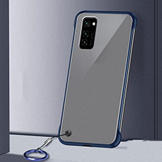 Handyhülle Hülle Crystal Hartschalen Tasche Schutzhülle S03 für Huawei Honor View 30 Pro 5G Blau