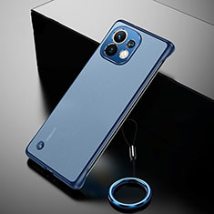 Handyhülle Hülle Crystal Hartschalen Tasche Schutzhülle S03 für Xiaomi Mi 11 5G Blau