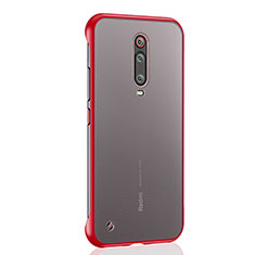 Handyhülle Hülle Crystal Hartschalen Tasche Schutzhülle S03 für Xiaomi Mi 9T Pro Rot