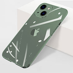 Handyhülle Hülle Crystal Hartschalen Tasche Schutzhülle WT1 für Apple iPhone 14 Plus Grün