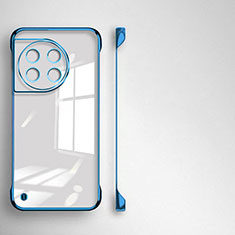 Handyhülle Hülle Crystal Rahmenlos Hartschalen Tasche Schutzhülle für OnePlus 11 5G Blau