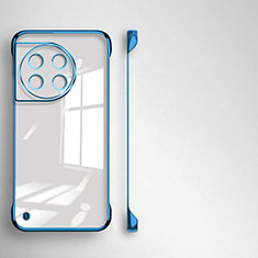 Handyhülle Hülle Crystal Rahmenlos Hartschalen Tasche Schutzhülle für OnePlus Ace 2 5G Blau
