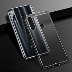 Handyhülle Hülle Crystal Schutzhülle Tasche K01 für Huawei P Smart+ Plus (2019) Schwarz