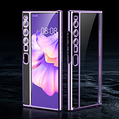 Handyhülle Hülle Crystal Tasche Schutzhülle AC2 für Huawei Mate Xs 2 Violett