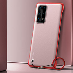 Handyhülle Hülle Crystal Tasche Schutzhülle H01 für Huawei P40 Pro+ Plus Rot