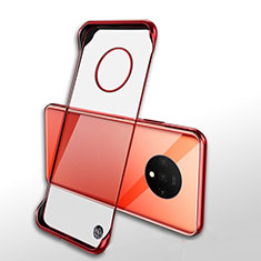 Handyhülle Hülle Crystal Tasche Schutzhülle H01 für OnePlus 7T Rot