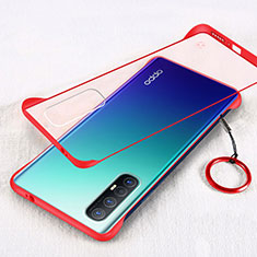 Handyhülle Hülle Crystal Tasche Schutzhülle H01 für Oppo Find X2 Neo Rot