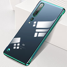 Handyhülle Hülle Crystal Tasche Schutzhülle H01 für Xiaomi Mi 10 Pro Grün
