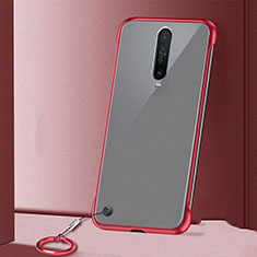 Handyhülle Hülle Crystal Tasche Schutzhülle H01 für Xiaomi Poco X2 Rot
