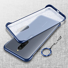 Handyhülle Hülle Crystal Tasche Schutzhülle H01 für Xiaomi Redmi 8 Blau