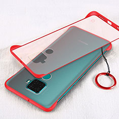Handyhülle Hülle Crystal Tasche Schutzhülle H02 für Huawei Mate 30 Lite Rot