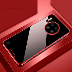 Handyhülle Hülle Crystal Tasche Schutzhülle H02 für Huawei Mate 30 Rot