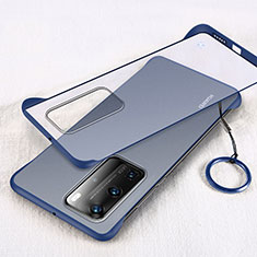 Handyhülle Hülle Crystal Tasche Schutzhülle H02 für Huawei P40 Pro Blau