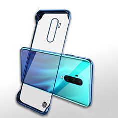 Handyhülle Hülle Crystal Tasche Schutzhülle H02 für OnePlus 7T Pro 5G Blau