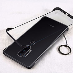Handyhülle Hülle Crystal Tasche Schutzhülle H02 für OnePlus 8 Pro Schwarz