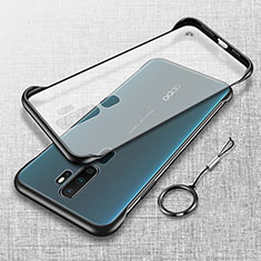 Handyhülle Hülle Crystal Tasche Schutzhülle H02 für Oppo A11X Schwarz