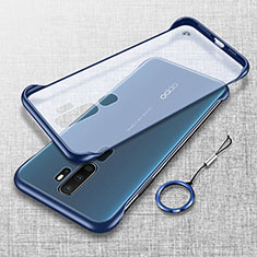 Handyhülle Hülle Crystal Tasche Schutzhülle H02 für Oppo A5 (2020) Blau