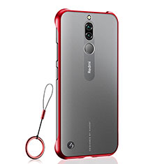 Handyhülle Hülle Crystal Tasche Schutzhülle H03 für Xiaomi Redmi 8 Rot