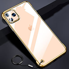 Handyhülle Hülle Crystal Tasche Schutzhülle S01 für Apple iPhone 11 Pro Gold