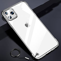 Handyhülle Hülle Crystal Tasche Schutzhülle S01 für Apple iPhone 11 Pro Max Silber