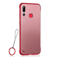 Handyhülle Hülle Crystal Tasche Schutzhülle S01 für Huawei Honor 20 Lite Rot