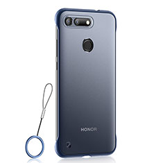 Handyhülle Hülle Crystal Tasche Schutzhülle S01 für Huawei Honor V20 Blau