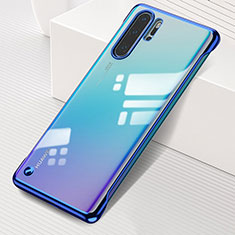 Handyhülle Hülle Crystal Tasche Schutzhülle S01 für Huawei P30 Pro New Edition Blau