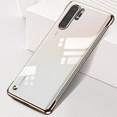 Handyhülle Hülle Crystal Tasche Schutzhülle S01 für Huawei P30 Pro New Edition Gold