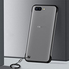 Handyhülle Hülle Crystal Tasche Schutzhülle S01 für Oppo RX17 Neo Schwarz