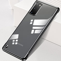 Handyhülle Hülle Crystal Tasche Schutzhülle S01 für Samsung Galaxy S20 5G Schwarz