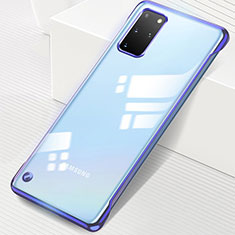 Handyhülle Hülle Crystal Tasche Schutzhülle S01 für Samsung Galaxy S20 Plus 5G Blau